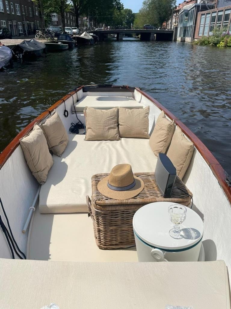 Elektrische boot vaarklaar! Incl. ligplaatsvergunning 2026, Watersport en Boten, Ophalen, Gebruikt, Elektrisch, Polyester