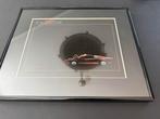 Vintage Ferrari reclame lijst/poster origineel, Verzamelen, Met lijst, Ophalen of Verzenden, A1 t/m A3, Reclame