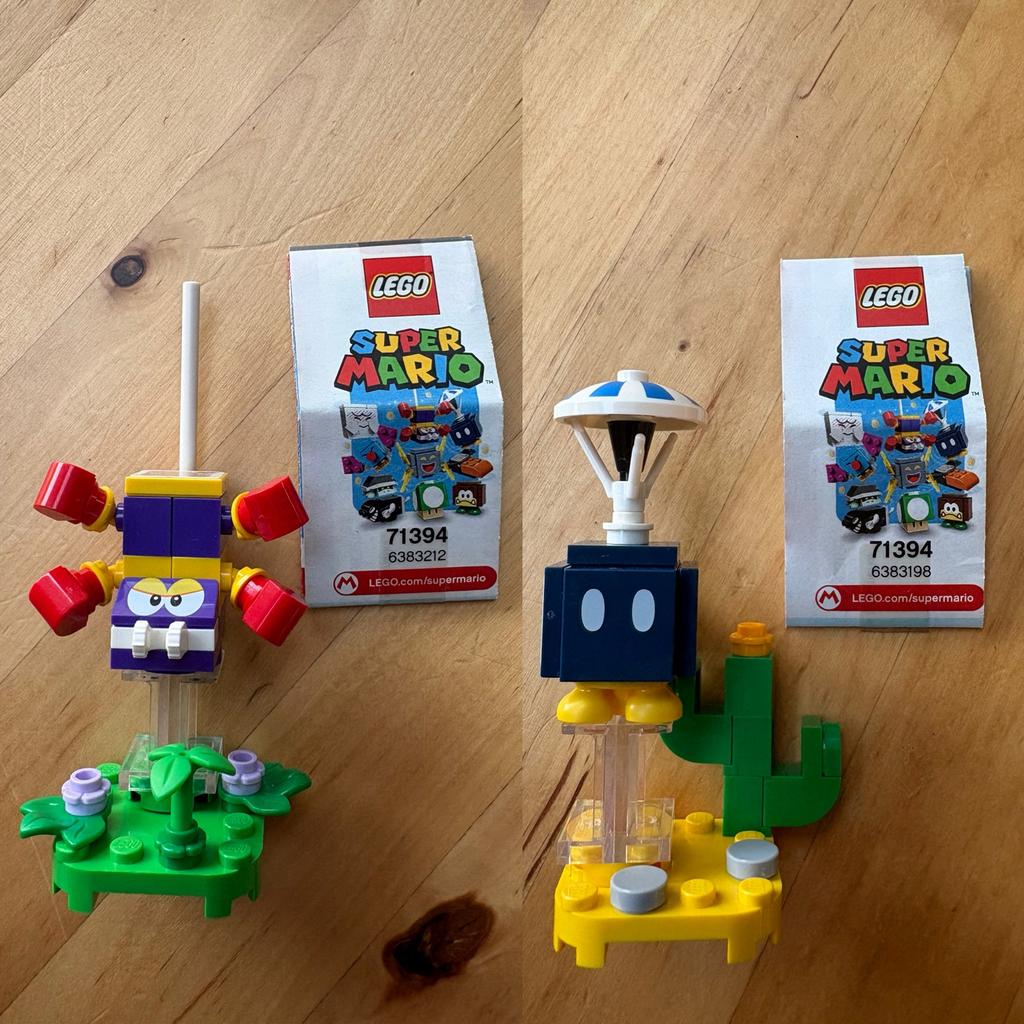 Lego Super Mario 71394: Scuttlebug en Bob-omb, Ophalen of Verzenden, Zo goed als nieuw, Complete set, Lego