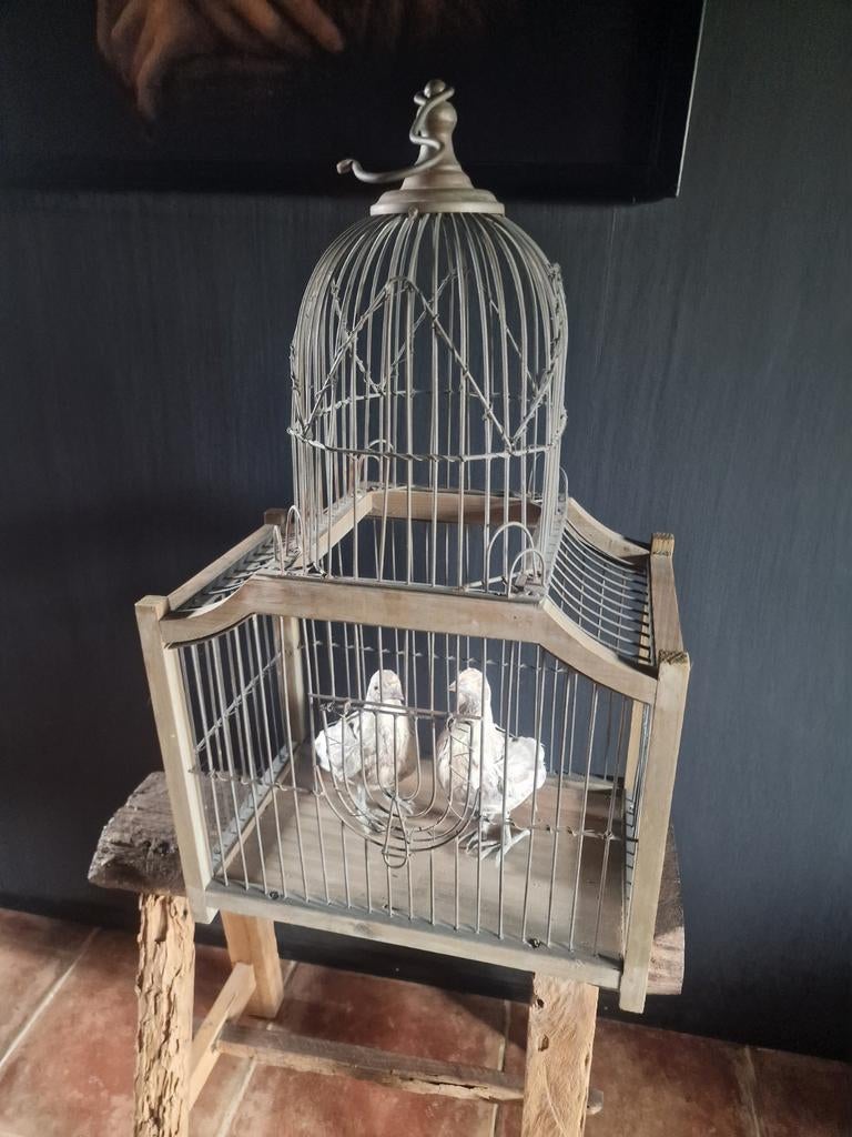 Grote decoratie kooi H 70 cm, Ophalen, Zo goed als nieuw