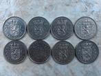 Acht rijksdaalders, nikkel, Nederland., Verzenden, Koningin Juliana, 2½ gulden, Setje
