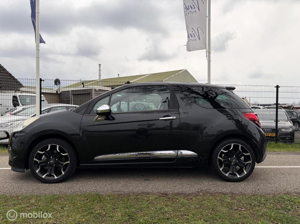 Citroen DS3 1.6 THP Sport Chic, Auto's, Euro 5, Gebruikt, Handgeschakeld, 570 kg