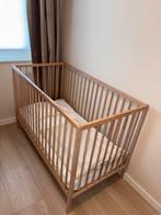 Puck Ledikant Raw Beuken Natural 60x120 cm, Ophalen, Zo goed als nieuw, Ledikant