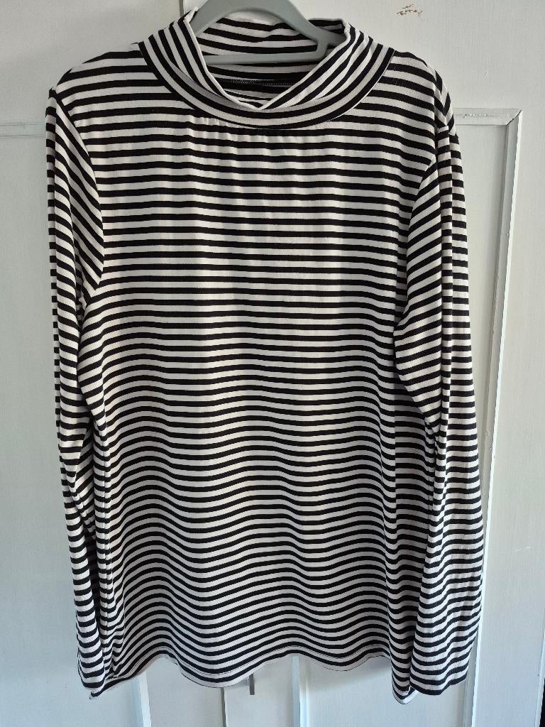 Trui/Shirt, Verzenden, Zwart, Maat 42/44 (L), Zo goed als nieuw