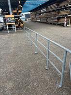 Gegalvaniseerd hekwerk hek ( 458 ), Ophalen, Gebruikt, Spijlenhekwerk, Nb