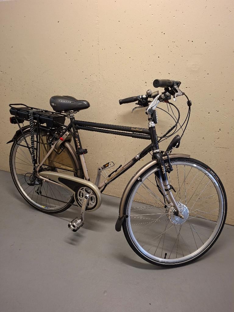 E-Bike heren, Gebruikt, Velgrem, Versnellingen, Ophalen