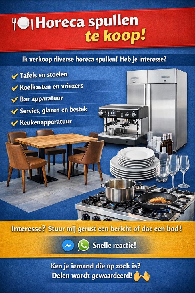 Horeca spullen, Boeken, Techniek, Zo goed als nieuw, Ophalen of Verzenden