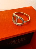 Hermès gouden ring pavé vanaf 500€ bieden, Nieuw, Ophalen of Verzenden, 17 tot 18, Met edelsteen