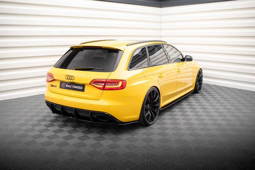 Race Voorlip splitter skirt diffuser - Audi RS4 B8 12-15, Ophalen of Verzenden
