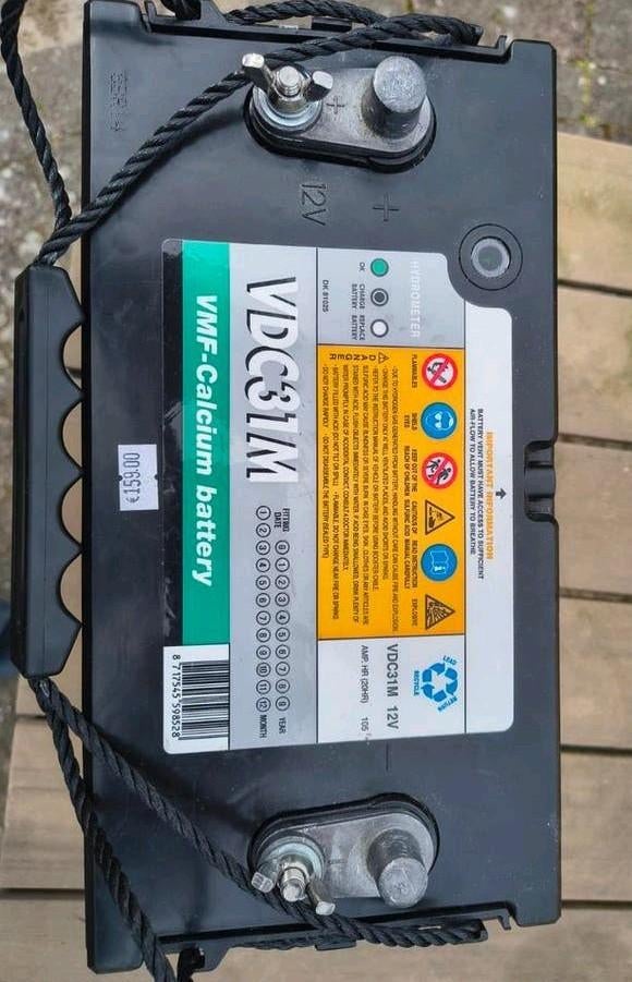 VDC31M 105AH accu, Ophalen