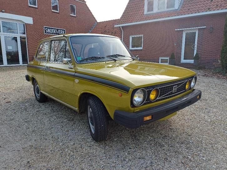Volvo Daf 66 1.3 GL 1977 46.000km., Auto's, Oldtimers, Bedrijf, Volvo, Benzine, Sedan, Automaat, Groen, Zwart, Stof, Achterwielaandrijving