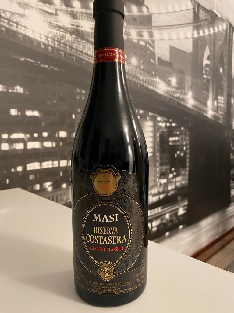 Masi Costasera Riserva Amarone Classico 2016, Ophalen of Verzenden, Gebruikt, Italië, Rode wijn