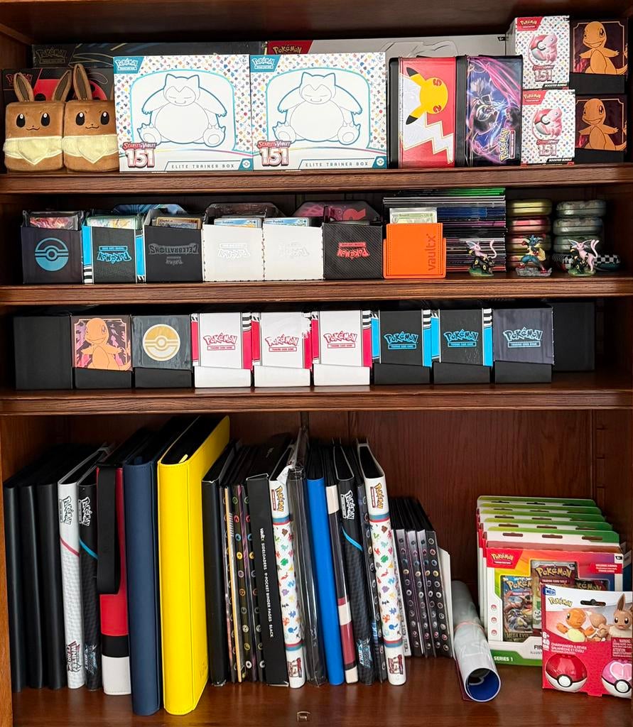 Mega verzameling pokemon kaarten, accessoires en albums, Hobby en Vrije tijd, Verzamelkaartspellen | Pokémon, Ophalen, Zo goed als nieuw