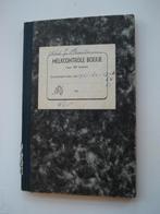 oud boekje melk controle stamboek rundvee koe, Ophalen, Gelezen, Vee