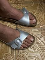 BIRKENSTOCK MADRID ZILVER 36 NIEUW GRATIS VERZENDING POST, Slippers, Overige kleuren, Verzenden, Nieuw