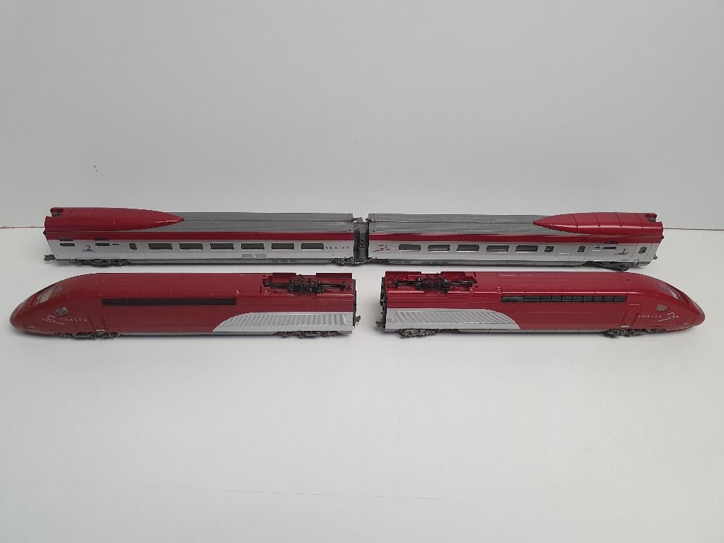 MEHANO H0 4-delige Thalys T 671 analoog gelijkstroom, Overige merken, Gelijkstroom, Ophalen of Verzenden, Analoog