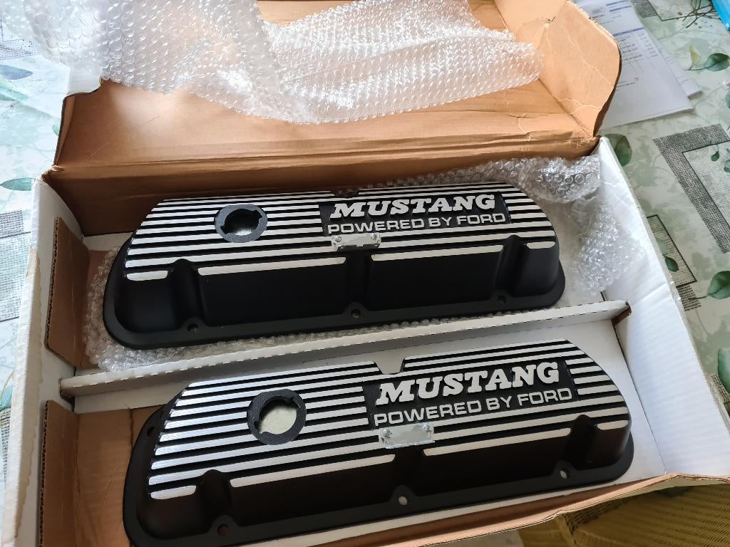 Ford Mustang, V8 65-85 Kleppendeksels, Aluminium, Mustang,, Auto-onderdelen, Ophalen of Verzenden, Nieuw, Ford USA