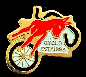 Cyclo Estaires pin, Verzamelen, Speldjes, Pins en Buttons, Verzenden, Nieuw, Transport, Speldje of Pin