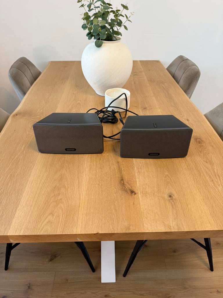 2x Sonos Play 3, Ophalen, Zo goed als nieuw, Sonos, 120 watt of meer