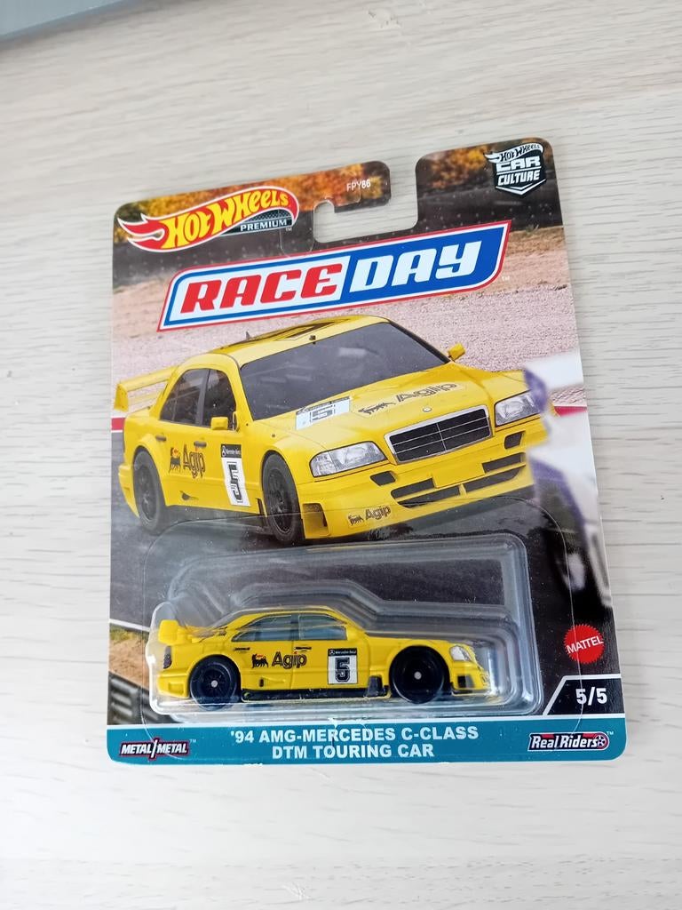 Hot Wheels Mercedes AMG C-Class DTM Touring Car Hotwheels, Ophalen of Verzenden, Nieuw, Auto