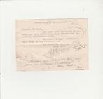 Envelop Carl Denig buitensportartikelen 1942, Ophalen of Verzenden, Gebruikt, Overige typen