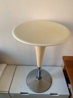 Bartafel rond / Hoge stafel wit-beige, Ophalen, Gebruikt