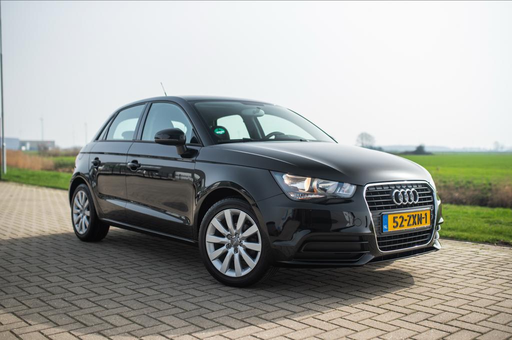 Audi A1 Sportback 1.2 TFSI, Zeer goed onderhouden, Topstaat, Auto's, Voorwielaandrijving, 4 cilinders, Zwart, Origineel Nederlands