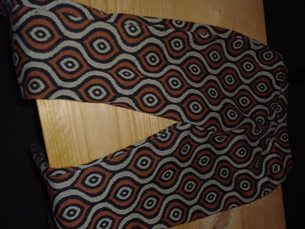 Flared broek met patroon maat 104, Kinderen en Baby's, Kinderkleding | Maat 104, Ophalen of Verzenden, Gebruikt, Meisje, Broek