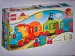 LEGO Duplo 10847 Mijn Eerste Cijfertrein, Ophalen of Verzenden, Gebruikt, Complete set, Duplo