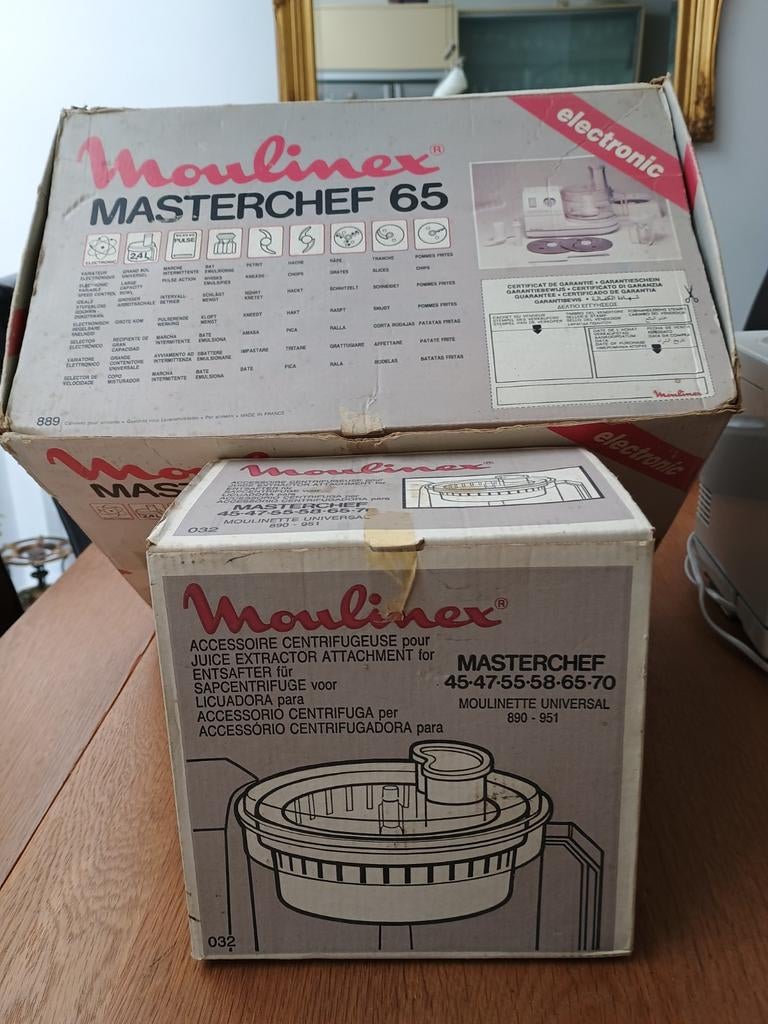 Moulinex Masterchef 65 met sap centrifuge, Witgoed en Apparatuur, Ophalen