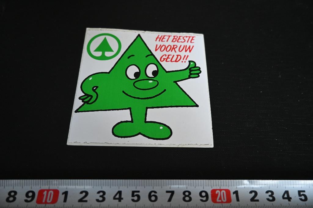 sticker Supermarkt SPAR Het beste voor uw geld !!  PMD341, Verzamelen, Ophalen, Zo goed als nieuw