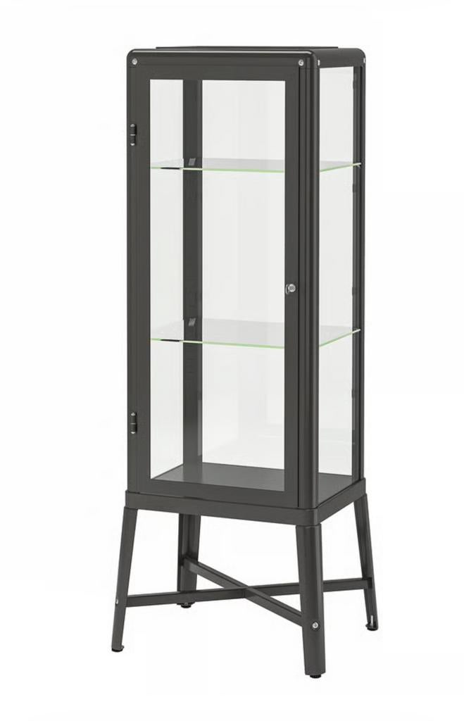Vitrinekast Fabrikör IKEA, Huis en Inrichting, Kasten | Vitrinekasten, Ophalen, 50 tot 100 cm, Zo goed als nieuw, Glas