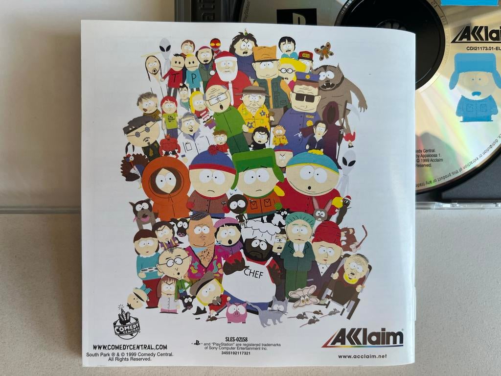 South Park - PlayStation 1 (PS1) - Klassieke Shooter, Gebruikt, Shooter, T, Ophalen of Verzenden