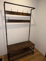 Houten Kapstok met Bankje en Schoenenrek, Huis en Inrichting, Woonaccessoires | Kapstokken, Ophalen of Verzenden, Zo goed als nieuw
