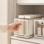 DKE Gootsteenkast Organizer met Schuiflade – Maat L – Wit, Minder dan 50 cm, Wit, Nieuw, Ophalen of Verzenden