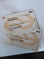 2 x NS dagkaart, Eén persoon, Trein, Algemeen kaartje