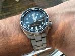 Seiko SKX007 duikhorloge incl stalen oyster miltat band, Sieraden, Tassen en Uiterlijk, Horloges | Heren, Gebruikt, Staal, Polshorloge