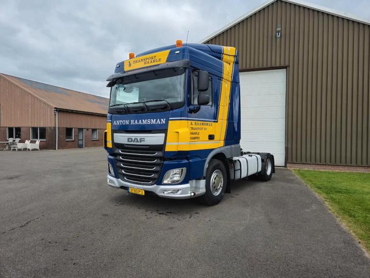 DAF XF 440 Space Cab PTO/Hydrauliek Kiep/WF (bj 2014), Auto's, Vrachtwagens, Bedrijf, ABS, Airconditioning, Centrale vergrendeling