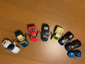 8 Modelauto's 1:38- Diverse merken Maistro/Shell beschikbaar voor biedingen