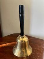 Antiek koperen / bronzen schoolbel, Verzenden