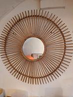 Rotan spiegel, Ophalen, Gebruikt, Rond, Minder dan 100 cm