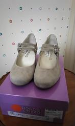 Nieuw,  Pocco pazza, camel-taupe pumps met bandjes,  maat 37, Schoenen met lage hakken, Nieuw, Ophalen of Verzenden, Pocco pazza