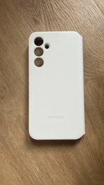 Samasung Galaxy S23 FE Smart vieuw wallet case, Wit, Touchscreen, Ophalen of Verzenden, Zo goed als nieuw