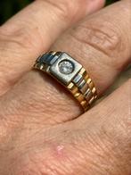 President Rolex ring 18 karaat goud/ natuurlijke VS diamant!, 20 of groter, Ophalen of Verzenden, Dame of Heer, Met edelsteen