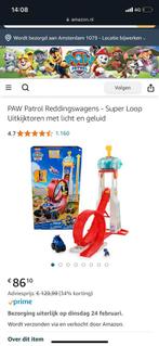 De Rescue Wheels Super Loop Hoofdkwartier XL paw patrol, Overige merken, Racebaan, Ophalen of Verzenden, Zo goed als nieuw