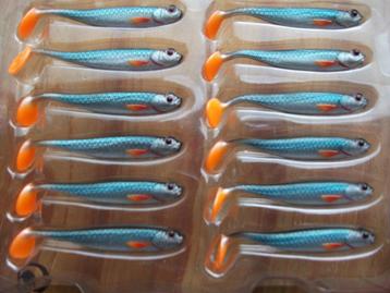 6 stuks DAM Effzett Shadster Slim Shad / kunstaas shads  beschikbaar voor biedingen