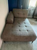 Love seat, lig bank grijs, Huis en Inrichting, Banken | Sofa's en Chaises Longues, Ophalen of Verzenden, Zo goed als nieuw, Stof