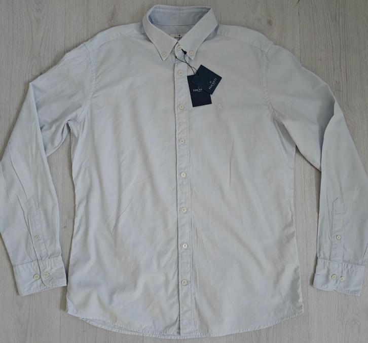 Hackett Overhemd Nieuw!, Kleding | Heren, Overhemden, Nieuw, Halswijdte 41/42 (L), Blauw, Ophalen of Verzenden