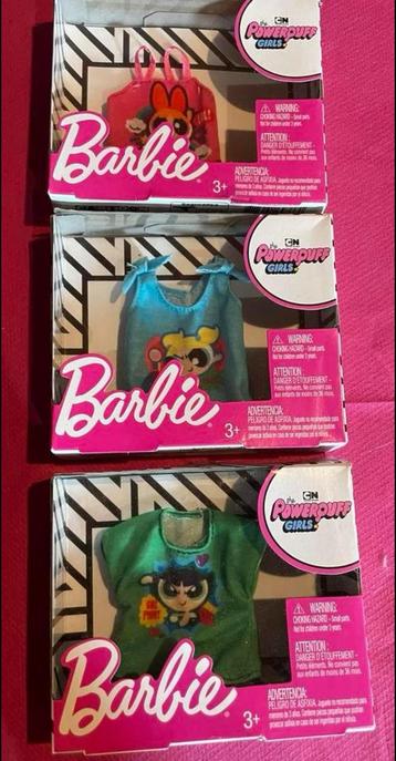 Barbie power puff girls shirtjes beschikbaar voor biedingen