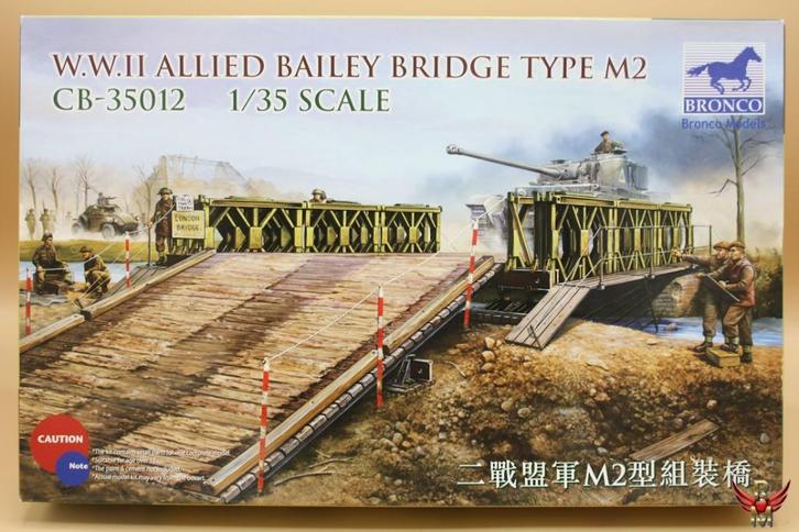 ROWASP | Bronco Models 1/35 WW II Allied Bailey Bridge M2, Hobby en Vrije tijd, Modelbouw | Figuren en Diorama's, Nieuw, Diorama